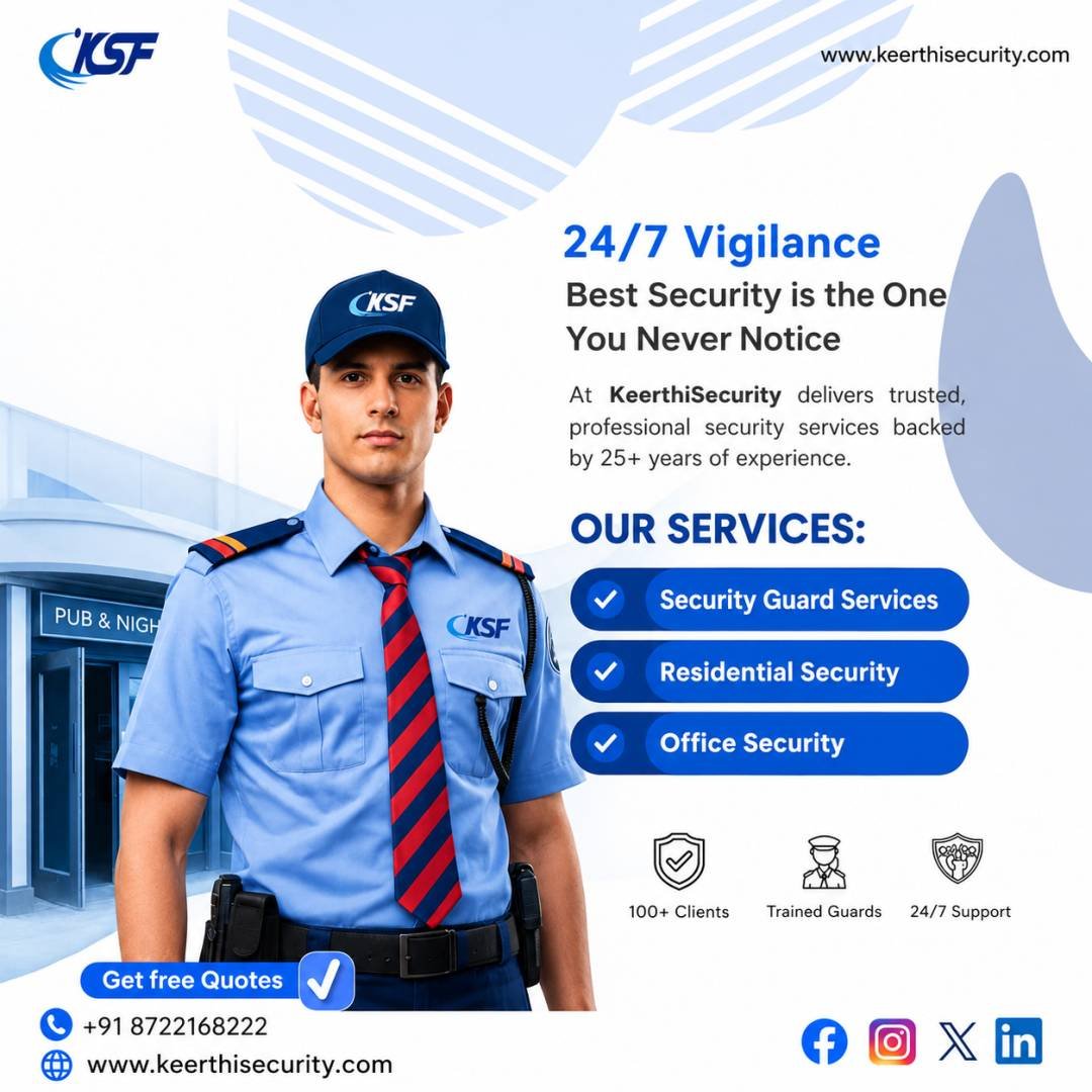 Security Service Providers in Bangalore – Keerthifacility