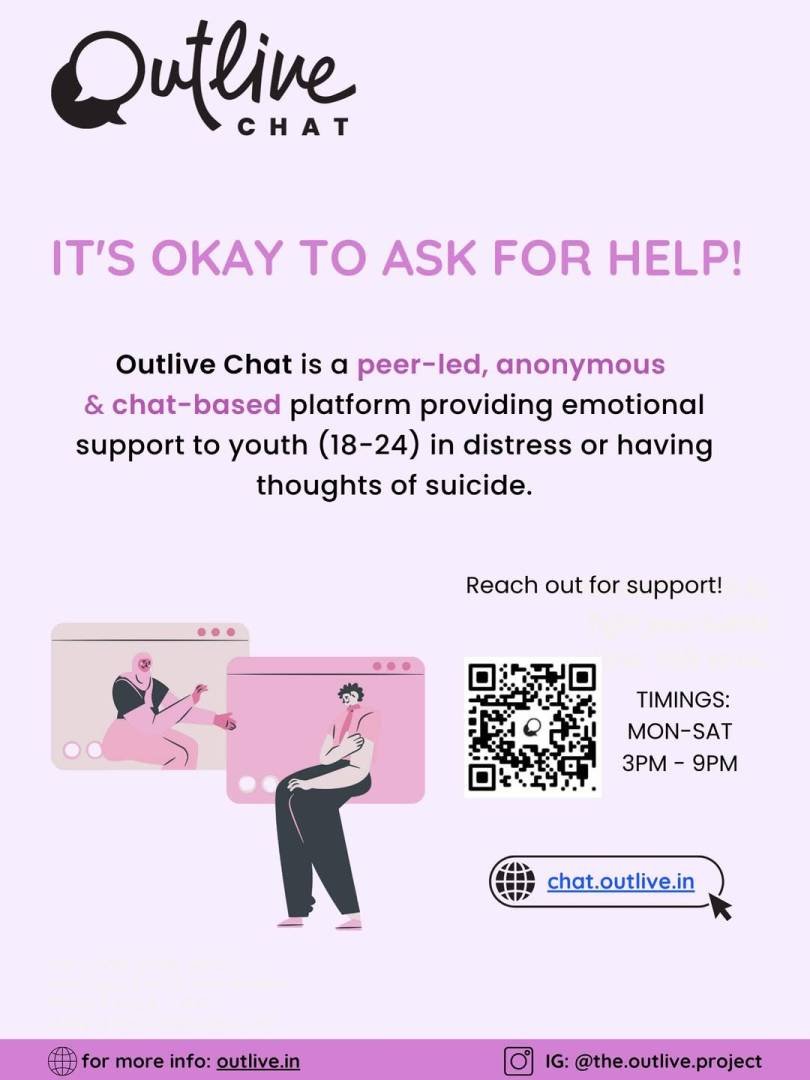 Outlive - Support and Help for Suicidal Thoughts Online