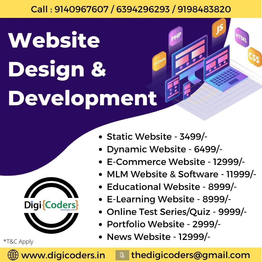 DigiCoders Technologies Private Limited, Best Software/Website/Mobile App Development Company