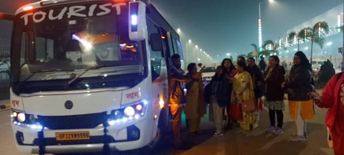 Tempo traveller on rent Taxi hire Car Rental Company