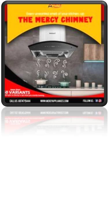 MERCY Deals in Kitchen Chimney, Modular Kitchen