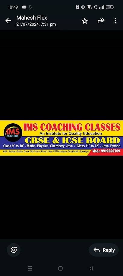 IMS Coaching Classes