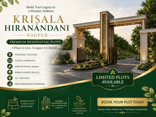 Krisala Hiranandani Nagpur logo