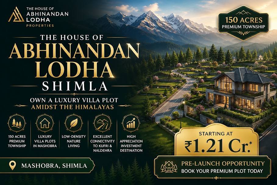The House of Abhinandan Lodha Shimla
