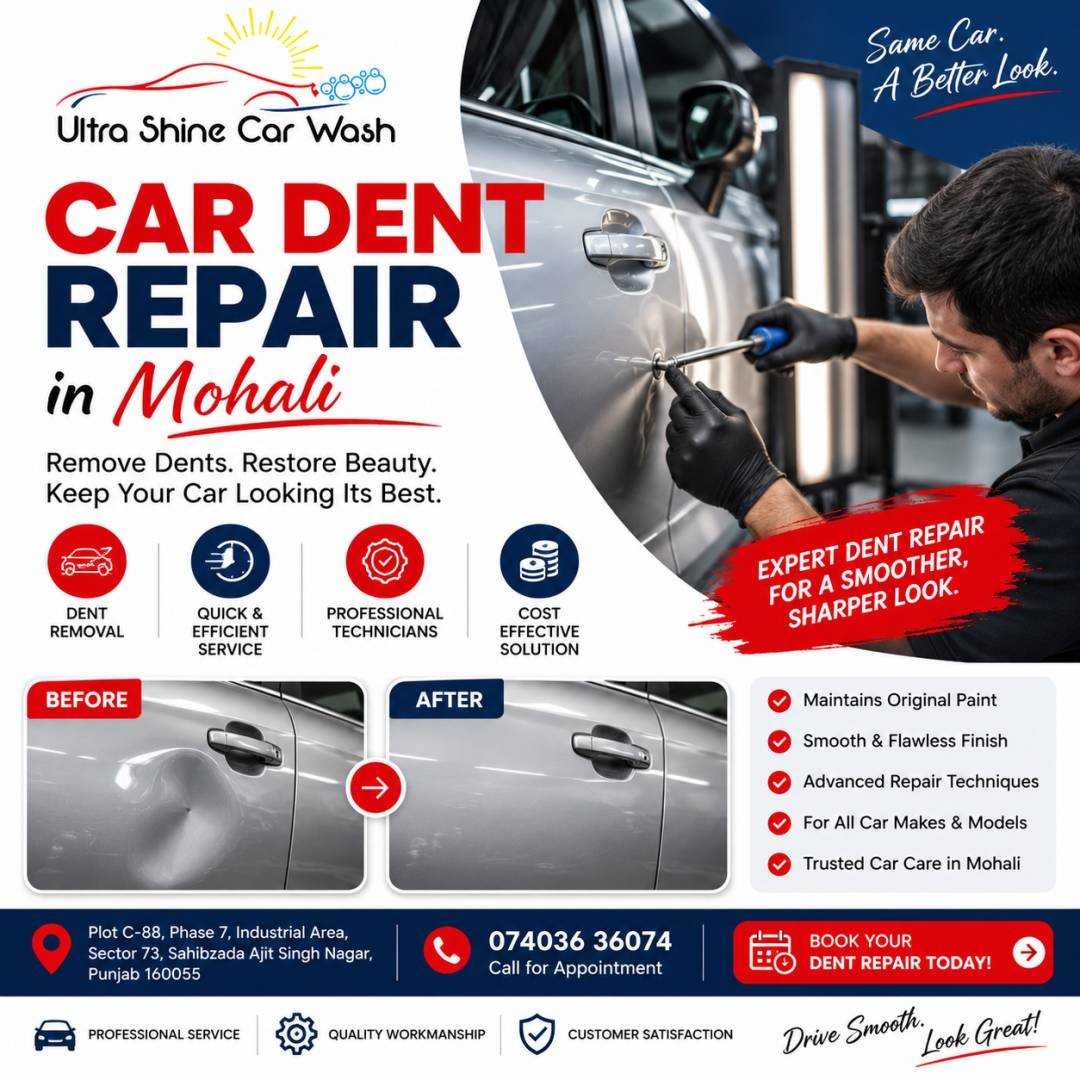 Ultra Shine Car Wash Mohali