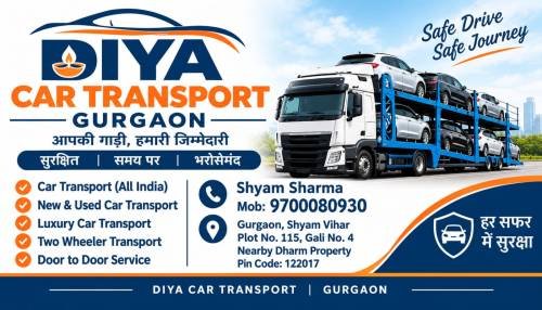 Diya car transport logo